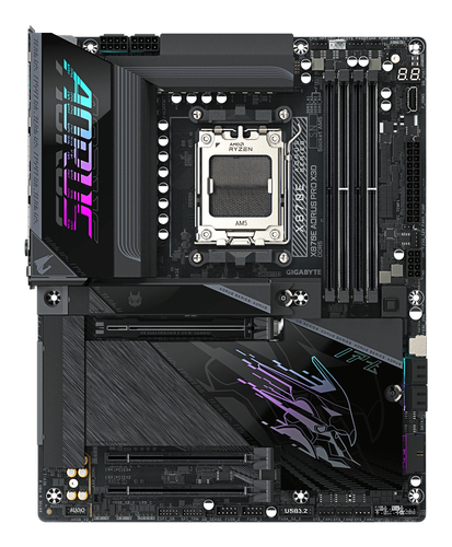 GIGABYTE X870E AORUS PRO X3D moederbord, afbeelding 2