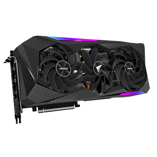 GIGABYTE AORUS GV-N307TAORUS M-8GD видеокарта NVIDIA GeForce RTX 3070 Ti 8 GB GDDR6X