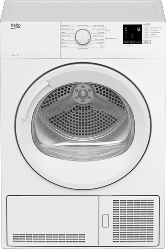 Beko DCB816W tumble dryer Freestanding Front-load