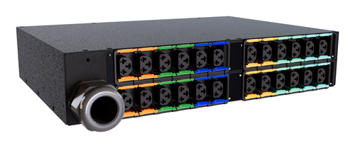 Vertiv PowerIT rack power distribution unit, 43.4kW, 3P+N+E (IP44) plug, TAA Compliance, RoHS, China RoHS, UL/CE dual listed – image 1