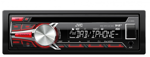 JVC KD-DB65E Black