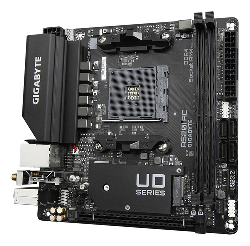 Gigabyte A520I AC Mini Itx Amd Socket AM4 Motherboard - Black - image 4