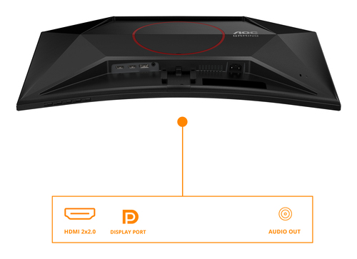 AOC C27G42E 27'' Curved gaming monitor, afbeelding 3