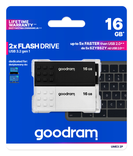 Goodram 2-PACK UME3-0160MXR11-2P – image 3