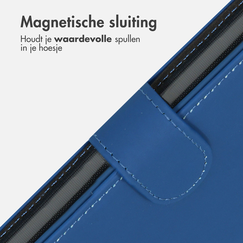 Accezz Wallet Case voor Apple iPhone 14 Pro Telefoonhoesje Blauw, afbeelding 4