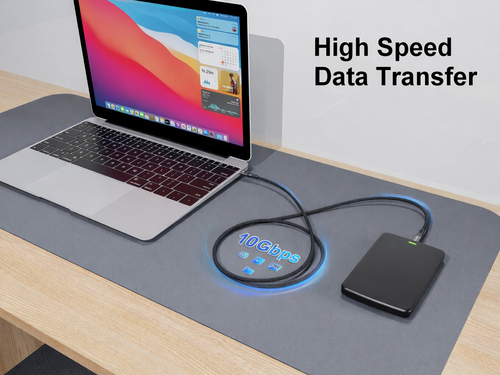 Equip 119464 USB-kabel USB 3.2 Gen 2 (3.1 Gen 2) 7,5 m USB C 10 Gbit/s 60 W Zwart, afbeelding 6