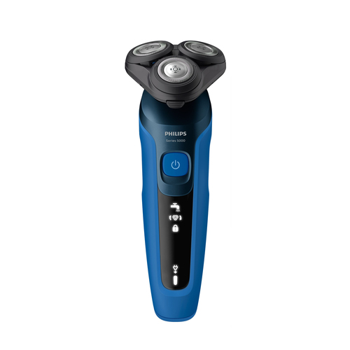 Philips SHAVER Series 5000 S5466/03 men's shaver Rotation shaver Black, Blue