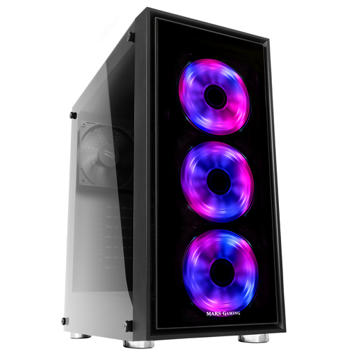 Mars Gaming MC7 computer case Midi Tower Black – image 6