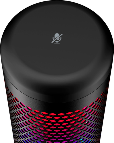 HyperX QuadCast S - USB Microphone (Black-Grey) - RGB Lighting – image 4