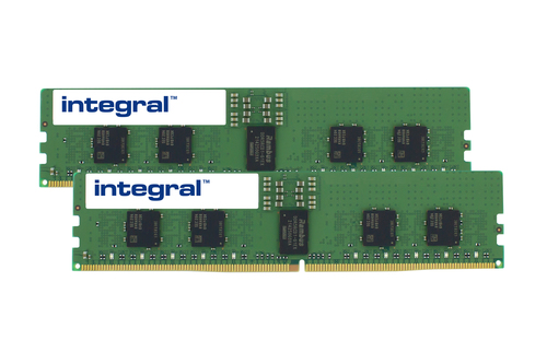 Integral 16GB SERVER RAM MODULE DDR5 4800MT/s PC5-38400 REGISTERED ECC DIMM RANK1