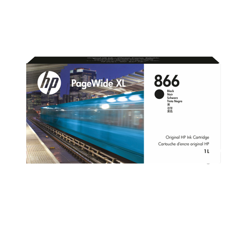 HP 866 1-liter Black PageWide XL Ink Cartridge – image 1