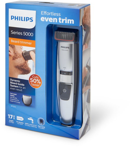 Philips BEARDTRIMMER Series 5000 BT5210/16 beard trimmer AC/Battery 17 – image 2