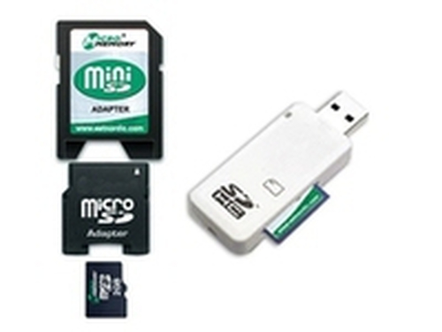 CoreParts MMMICROSD/2GB-2ADAPT-READER memory card MicroSD