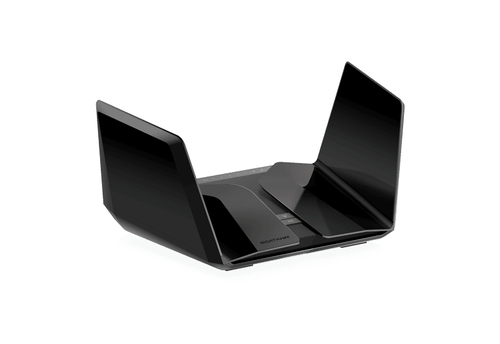 NETGEAR Nighthawk RAXE500 беспроводной маршрутизатор Гигабитный Ethernet Трехдиапазонный (2,4 ГГц / 5 ГГц / 6 ГГц) Черный