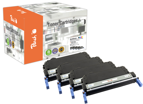 Peach PT700 toner cartridge 4 pc(s) Compatible Black