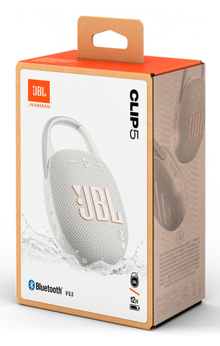 JBL Clip 5 Weiß – Foto 8 von 8