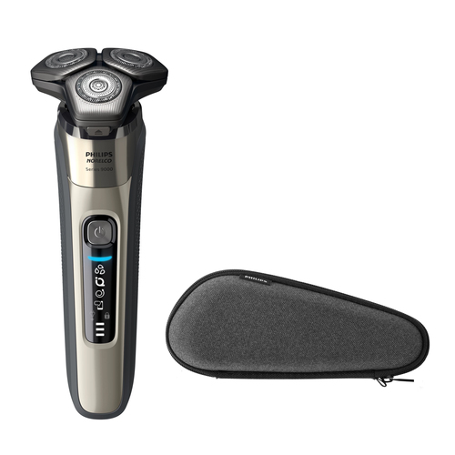 Philips S9502/83 men's shaver Rotation shaver Trimmer Gold, Grey – image 2
