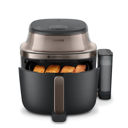 Philips 5000-serie met stoomfunctie - NA547/07 Airfryer Zwart, afbeelding 7