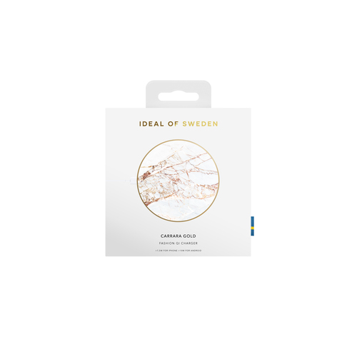 iDeal of Sweden Fashion Wireless Charger Carrara Gold – image 2