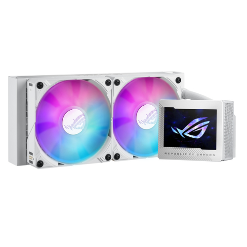 Asus Rog Ryujin Iii 240 Argb White Edition Intel/Amd Aio Liquid CPU Cooler - image 1