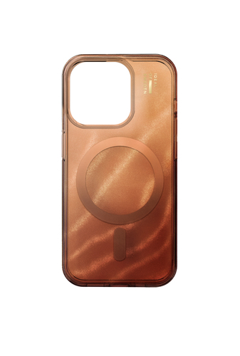 iDeal of Sweden Clear Case MagSafe iPhone 15 Pro Mocha Mousse