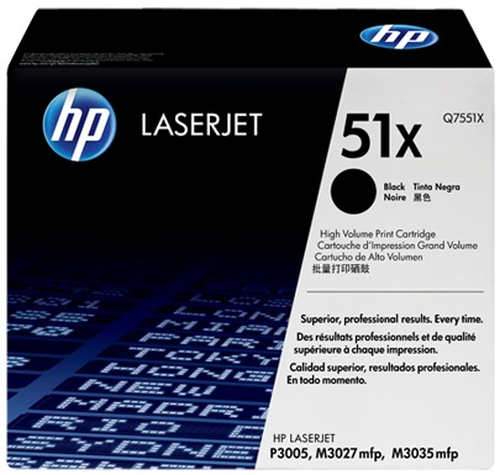 HP 2 x Q7551X