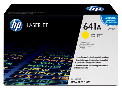 Original HP 641A Yellow Toner Cartridge (C9722A) - image 1