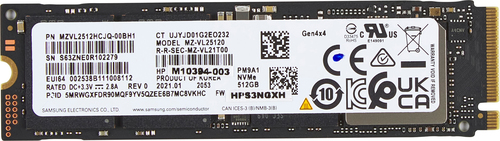 HP 512GB PCIe-4x4 NVMe M.2 SSD – image 3