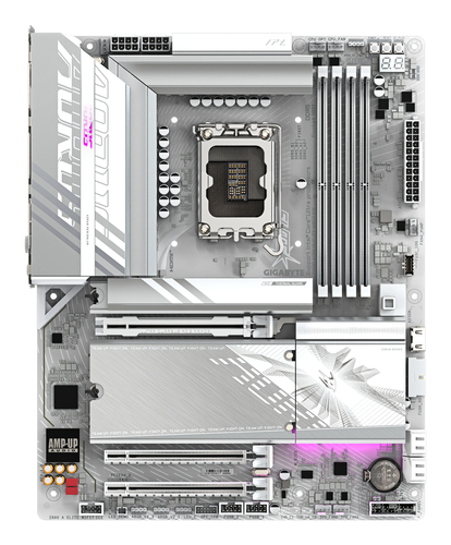 Gigabyte Z890 Aorus Elite WIFI7 Ice Intel Lga 1851 DDR5 Atx White Motherboard - image 2