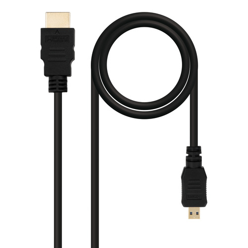 Nanocable HDMI 0.8m cable HDMI 0,8 m HDMI tipo A Estándar HDMI tipo D Micro