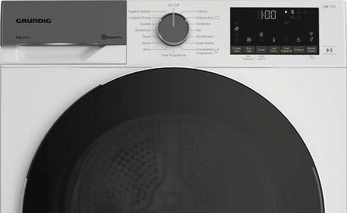 Grundig GT56824CW 8kg Heat Pump Tumble Dryer with WiFi Connectivity – image 4