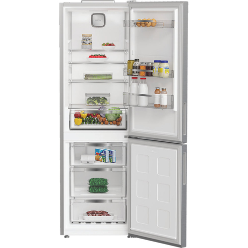 Hotpoint Hpk 26362 XP5UK 186cm 60/40 No Frost Fridge Freezer - Grey - D Rated, Grey - image 4