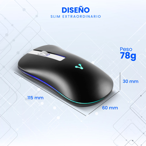 Mouse VORAGO MO-305-SLIM-BK
