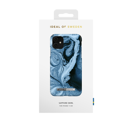 iDeal of Sweden Printed Case iPhone 11/XR Sapphire Swirl – image 1