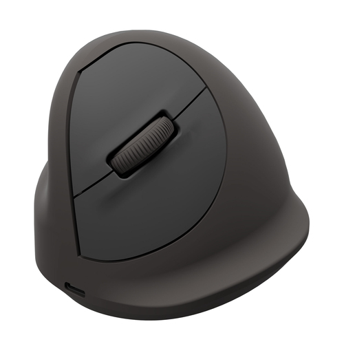 Fellowes Vertical Wireless Mouse Breyta Plus+ Ergonomic Left Handed Vertical Mouse with Antibacterial Protection Medium – image 1