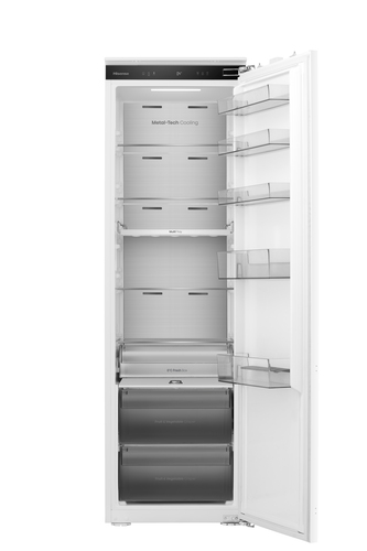 Hisense RL3B303SAWE Integrated Upright 177cm Fridge - Fixed Door Hinge Kit - White - E Rated, White - image 6