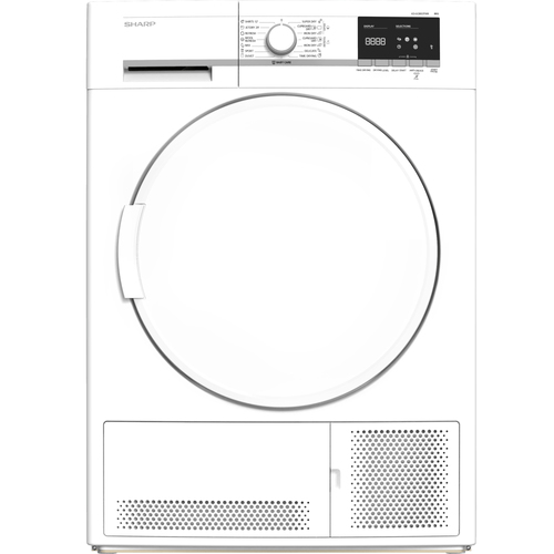 Sharp KD-GCB8S7PW9 tumble dryer Freestanding Front-load