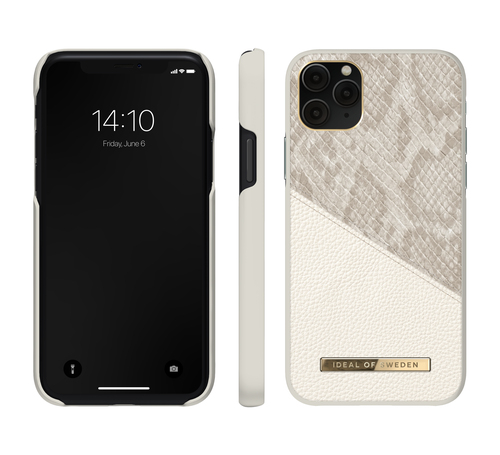 iDeal of Sweden Atelier Case iPhone 11P/XS/X Pearl Python – image 2