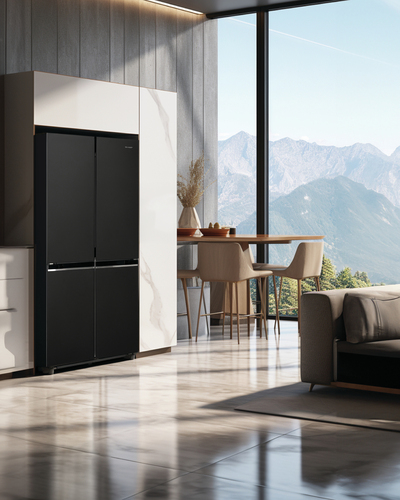 Sharp SJ-NFA15IMXBE side-by-side refrigerator Freestanding – image 8
