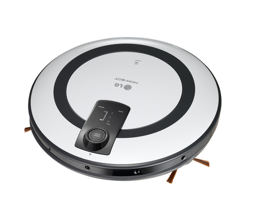 LG Hom-Bot Black, White