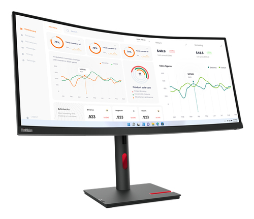 Lenovo ThinkVision T34w-30 computer monitor