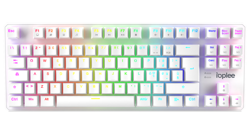 IOPLEE 564BTR keyboard Universal USB QWERTY Italian White – image 5