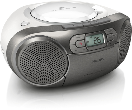 Philips AZ137/12 CD player Grey, Silver Portable CD player