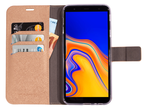 Mobiparts Saffiano Wallet Case Samsung Galaxy J4 Plus (2018) Copper – image 4
