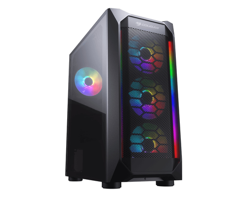 COUGAR CGR-5VM6B-MESH-G-RGB Midi Tower Черный