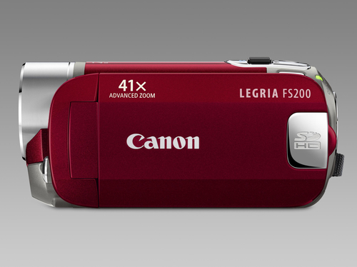 Canon FS200 + 4GB SD + Soft Case – image 3