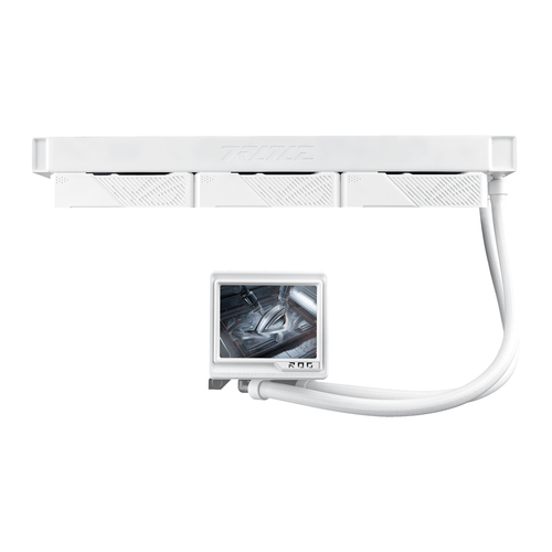 Asus Rog Ryujin Iii 360 Argb Extreme Aio Liquid Cooler with LCD Display - White - image 5