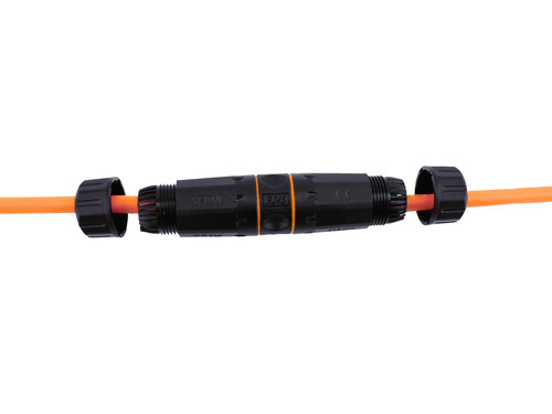 Equip 221162 tussenstuk voor kabels RJ-45 Zwart, Oranje, afbeelding 4