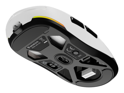 Genesis Gaming Maus ZIRCON 660 kabellos weiß, afbeelding 9