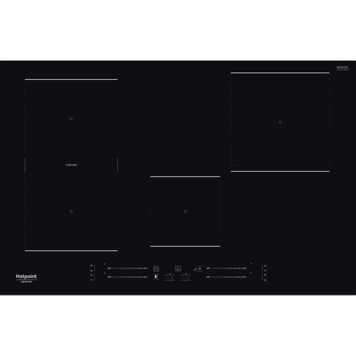 Hotpoint HS 3377C BF Черный Встроенный 70 cm Плита с зонами индукции 4 зона(ы)